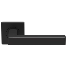 Deurkruk Squared 16 regular ZWART
