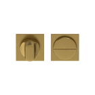 Toiletgarnituur Quadrate minimal MESSING
