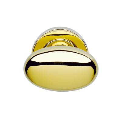 Deurkruk Oval MESSING