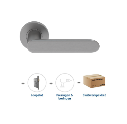 Sluitwerkpakket 2151 Arc 24 regular loop RVS