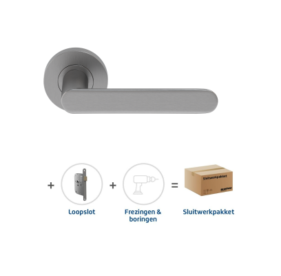 Sluitwerkpakket 2159 Arc 20 regular loop RVS