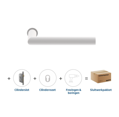 Sluitwerkpakket 921 Orbit 19 minimal cilinder WIT