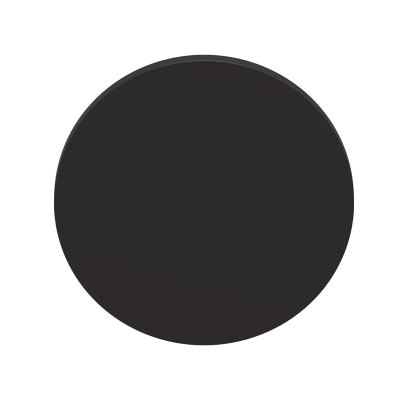 Deurknop Orbit ZWART