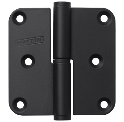 Paumellescharnier 76x76 mm zwart