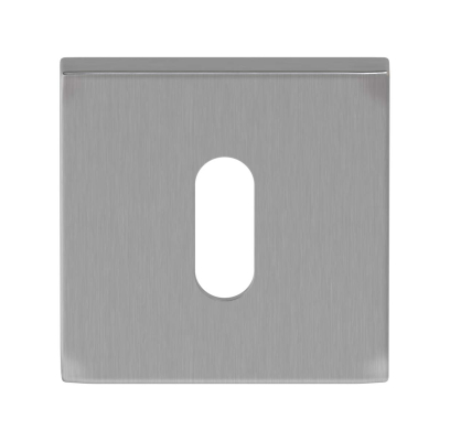 Sleutelrozet Quadrate regular RVS