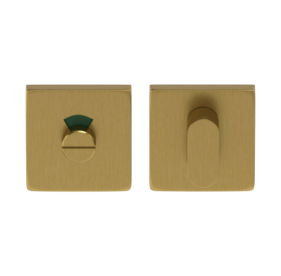 Toiletgarnituur Quadrate regular MESSING