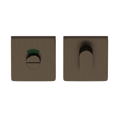 Toiletgarnituur Squared regular BRONS
