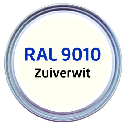 Aflakservice dichte deur RAL 9010 zuiverwit