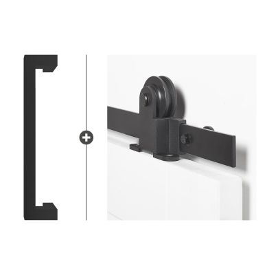 Hang- en sluitwerkpakket 550 ZWART