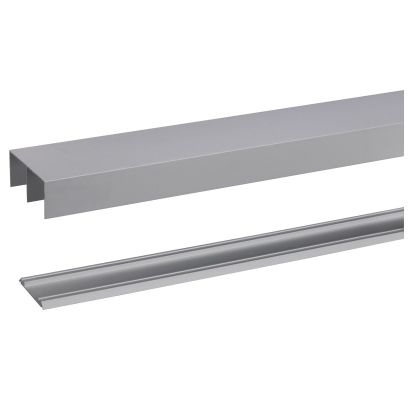 Aluminium rail R40 240cm ALUMINIUM