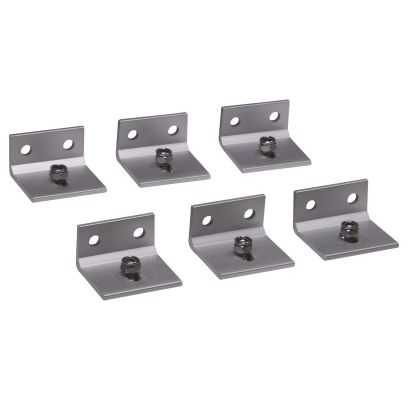 Muurbevestiger railsysteem ALUMINIUM