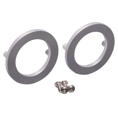 RVS handgreep rond ALUMINIUM