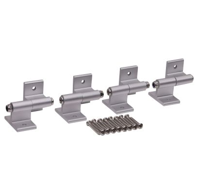 Schuine kapclip railsysteem ALUMINIUM
