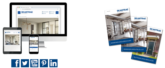 Website app en brochures